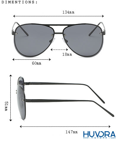 Polarized Premium Aviator Sunglasses || High Quality || Spring Hinge || AP003HVR