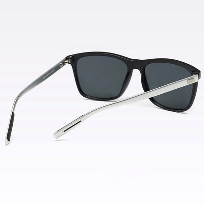 Luxurious Polarized Wayfarer Sunglasses of High Grade Aluminum Manganese Frame || VIP004HVR