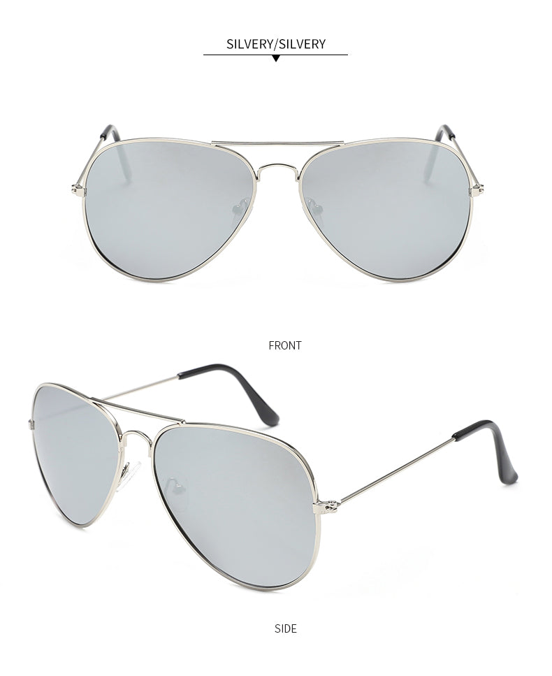 Polarized Aviator Metal Sunglasses || P3024003HVR