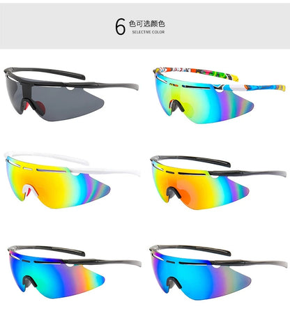 Universal FIT UV Rimless Mirrored UV Sports Sunglasses | Sleek Design | Excellent Fitting | URS004HVR