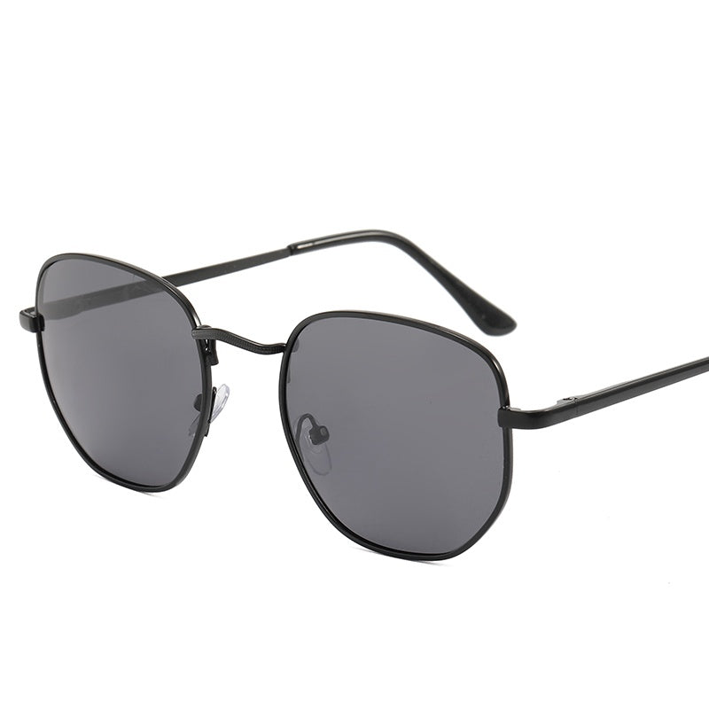 Black Hexagonal Geometric Unisex Sunglasses at Rs 190/piece in Gurgaon |  ID: 24692633230