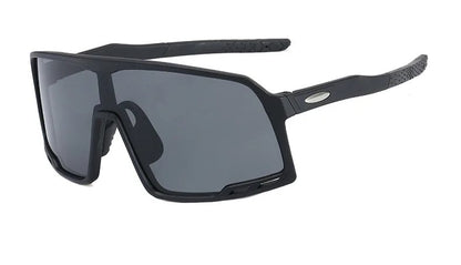 Shield Mirrored Ventilated Sports Sunglasses | UV Protected | Textured Silicon Grip | SH004HVR