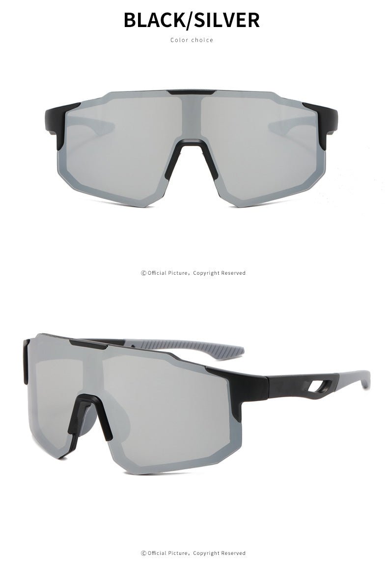 Niriqa Stylish Silver Sports Sunglasses Ultra Lightweight India