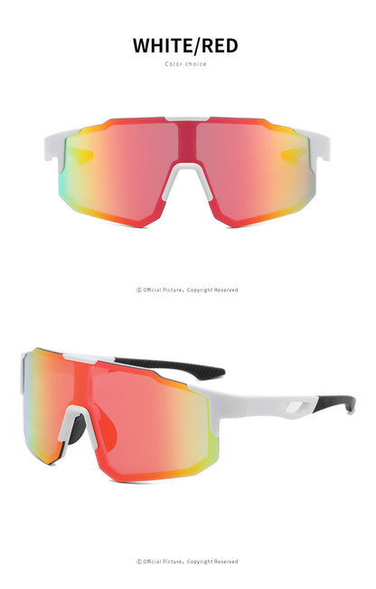 Latest Cricket Sports Sunglasses | UV400 Protected | Hydrophobic | Textured Silicon Padding | Comfortable Sports Grip | High Performance