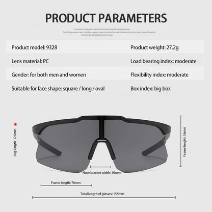 Ultra Stylish Rimless Cricket & Cycling UV Protected Sunglasses | Light Weight | High Performance | Silicon Padding | RLS006HVR