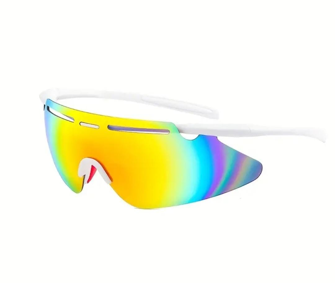 Universal FIT UV Rimless Mirrored UV Sports Sunglasses | Sleek Design | Excellent Fitting | URS004HVR