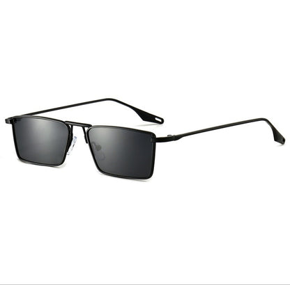 Rectangular Modern Metal Sunglasses for Men & Women || PR004HVR