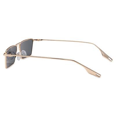 Rectangular Modern Metal Sunglasses for Men & Women || PR004HVR